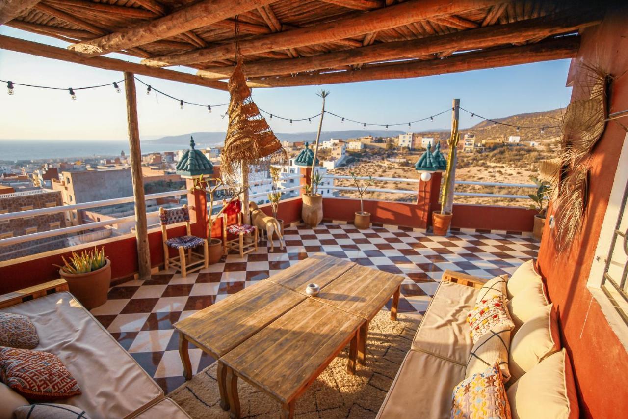 Bed and Breakfast Sunshine Surf Morocco à Tamraght Extérieur photo
